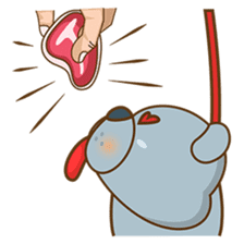 Bozzy, the funny and cute bulldog puppy sticker #1222760