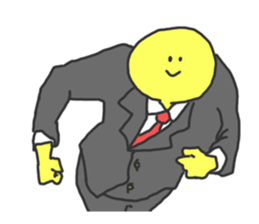Yellow-Man. sticker #1223335