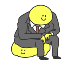 Yellow-Man. sticker #1223341