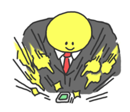 Yellow-Man. sticker #1223348