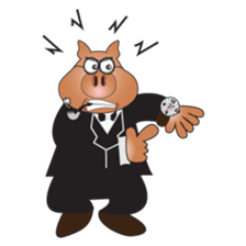 Mr.pig sticker #1223682