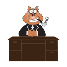 Mr.pig sticker #1223683