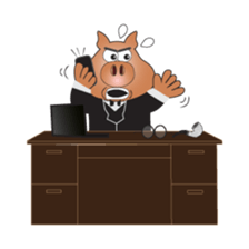 Mr.pig sticker #1223684