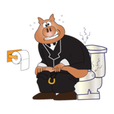 Mr.pig sticker #1223694