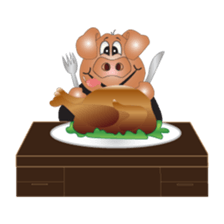 Mr.pig sticker #1223698