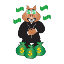 Mr.pig sticker #1223702