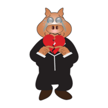 Mr.pig sticker #1223705