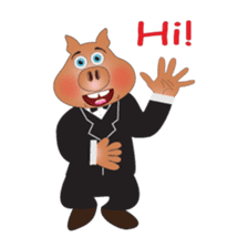 Mr.pig sticker #1223713