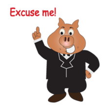 Mr.pig sticker #1223715