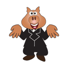Mr.pig sticker #1223716