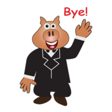 Mr.pig sticker #1223719