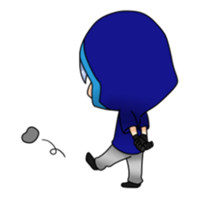 Tina with funky friends sticker #1223772