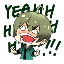 Tina with funky friends sticker #1223787