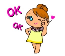 Hula girl Pua sticker #1223969