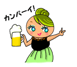 Hula girl Pua sticker #1223993