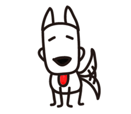 "Joe" the Sketch Dog sticker #1224002