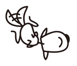 "Joe" the Sketch Dog sticker #1224005