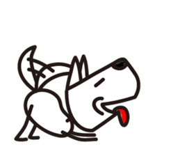 "Joe" the Sketch Dog sticker #1224006