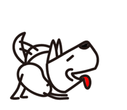 "Joe" the Sketch Dog sticker #1224006