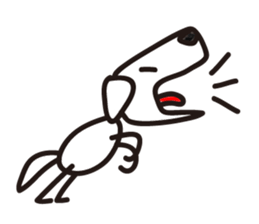 "Joe" the Sketch Dog sticker #1224009