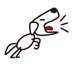"Joe" the Sketch Dog sticker #1224009