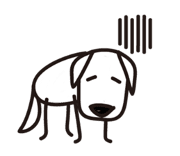 "Joe" the Sketch Dog sticker #1224011