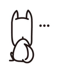 "Joe" the Sketch Dog sticker #1224013