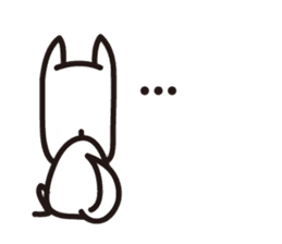 "Joe" the Sketch Dog sticker #1224013