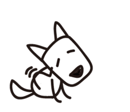 "Joe" the Sketch Dog sticker #1224014