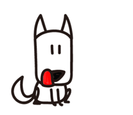 "Joe" the Sketch Dog sticker #1224018