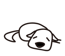 "Joe" the Sketch Dog sticker #1224020