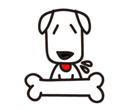 "Joe" the Sketch Dog sticker #1224025