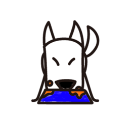 "Joe" the Sketch Dog sticker #1224026