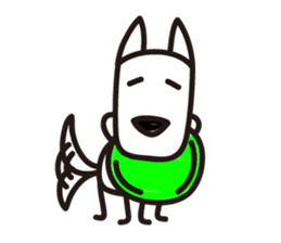 "Joe" the Sketch Dog sticker #1224029