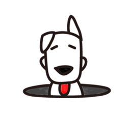 "Joe" the Sketch Dog sticker #1224037