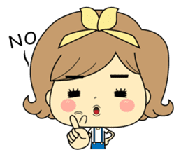 Girl's daily life sticker #1224291