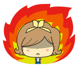Girl's daily life sticker #1224294