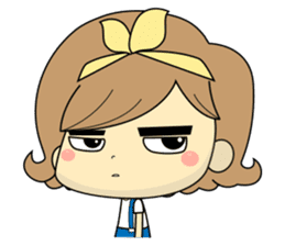 Girl's daily life sticker #1224301