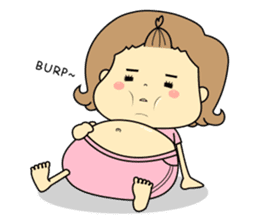 Girl's daily life sticker #1224317
