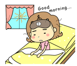 Girl's daily life sticker #1224321