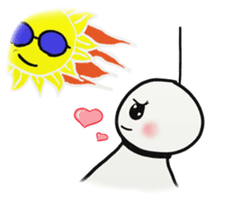 Weather doll sticker #1224334
