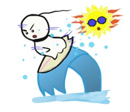 Weather doll sticker #1224342