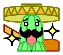 Mariachi Cactus 2nd sticker #1224482