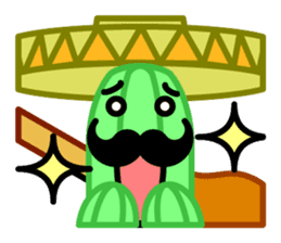 Mariachi Cactus 2nd sticker #1224482