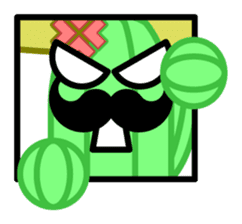 Mariachi Cactus 2nd sticker #1224483