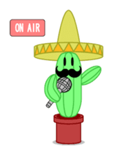 Mariachi Cactus 2nd sticker #1224487