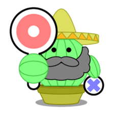 Mariachi Cactus 2nd sticker #1224502