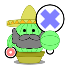 Mariachi Cactus 2nd sticker #1224503