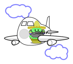 Mariachi Cactus 2nd sticker #1224509