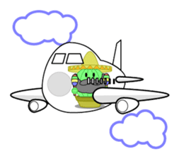 Mariachi Cactus 2nd sticker #1224509